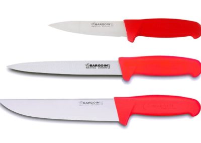 Pack de 3 couteaux professionnels spécial boucher
